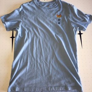 Blue butterfly cotton tee✨✨✨